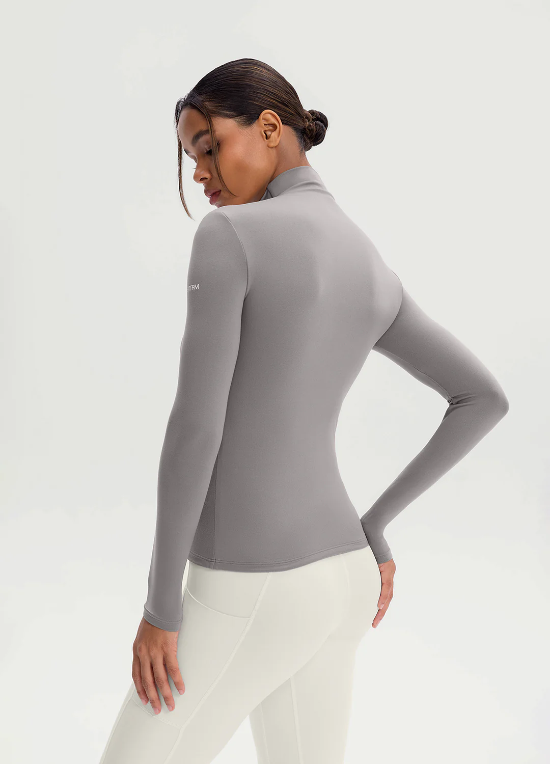 Mock Neck Long Sleeve Top - Image 2