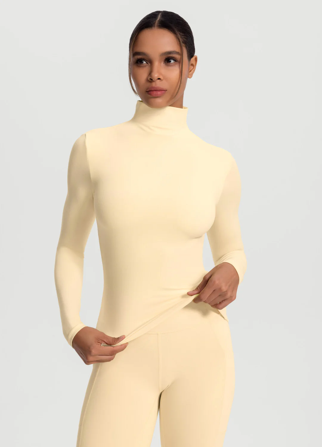 Mock Neck Long Sleeve Top - Image 5