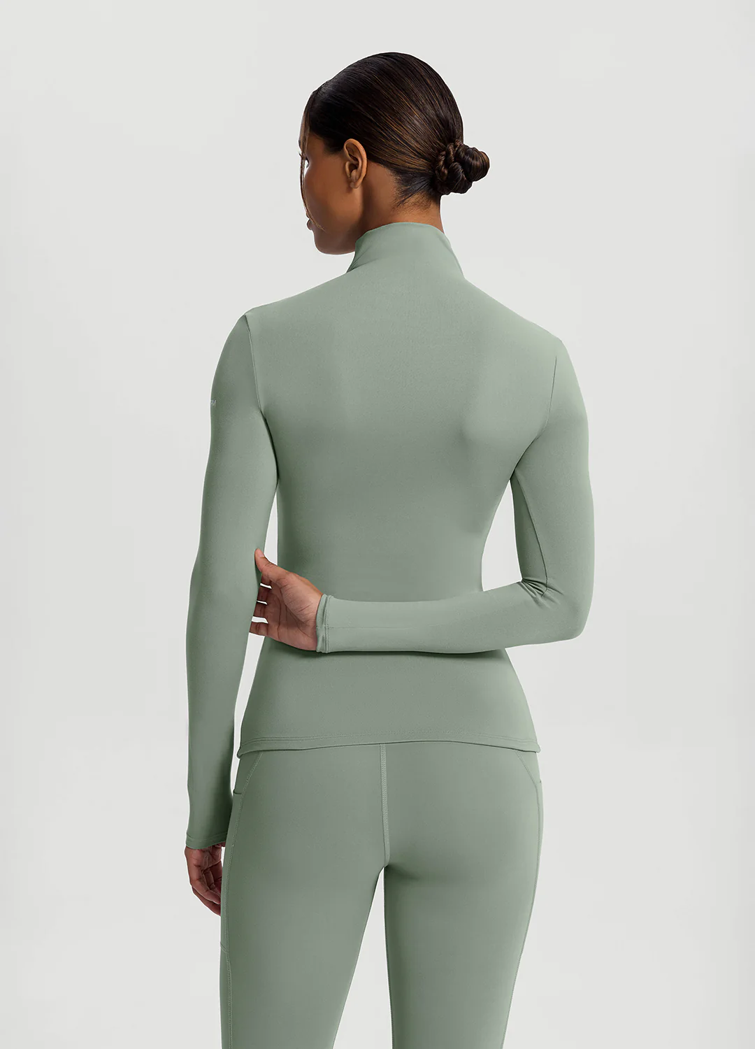 Mock Neck Long Sleeve Top - Image 3