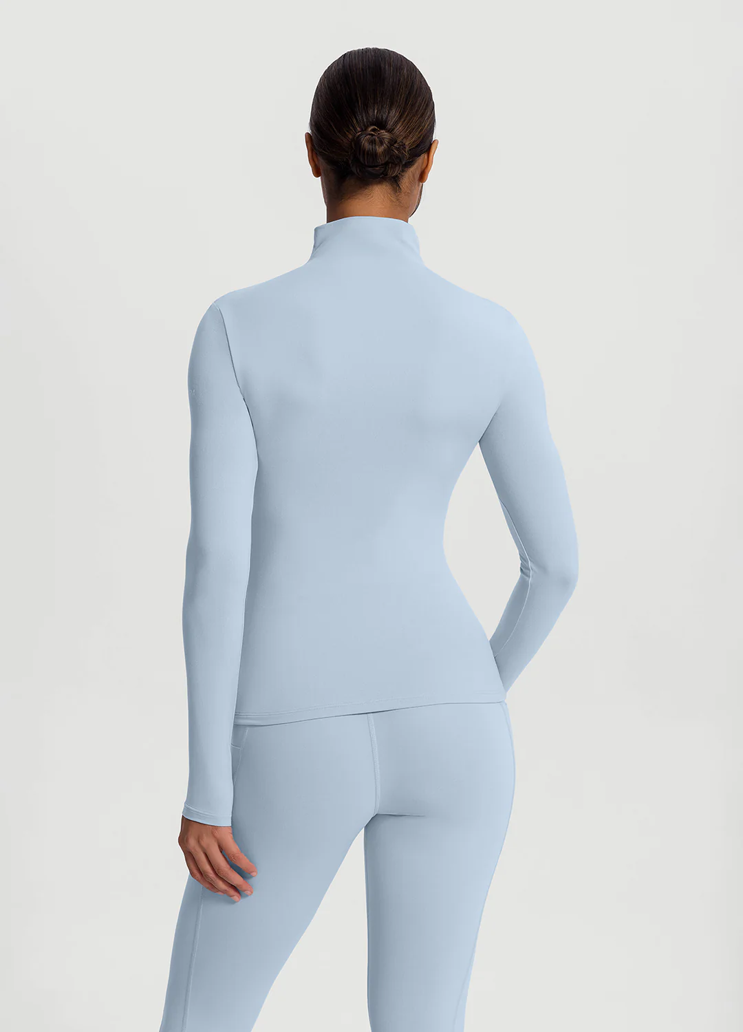 Mock Neck Long Sleeve Top - Image 3