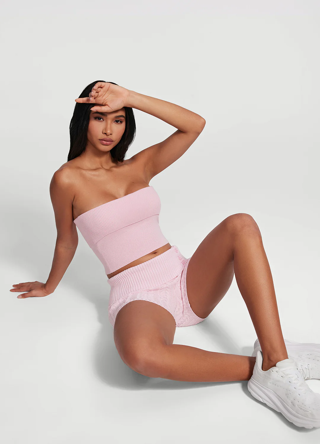 Cable Knit Micro Shorts - Image 6