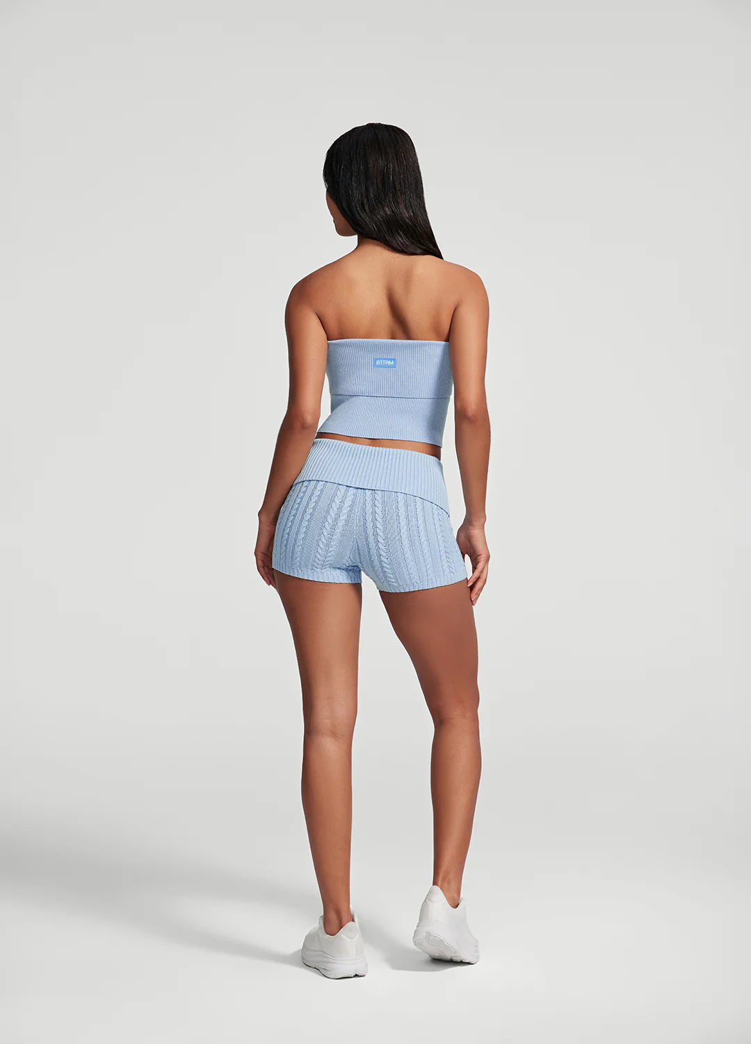 Cable Knit Micro Shorts - Image 3