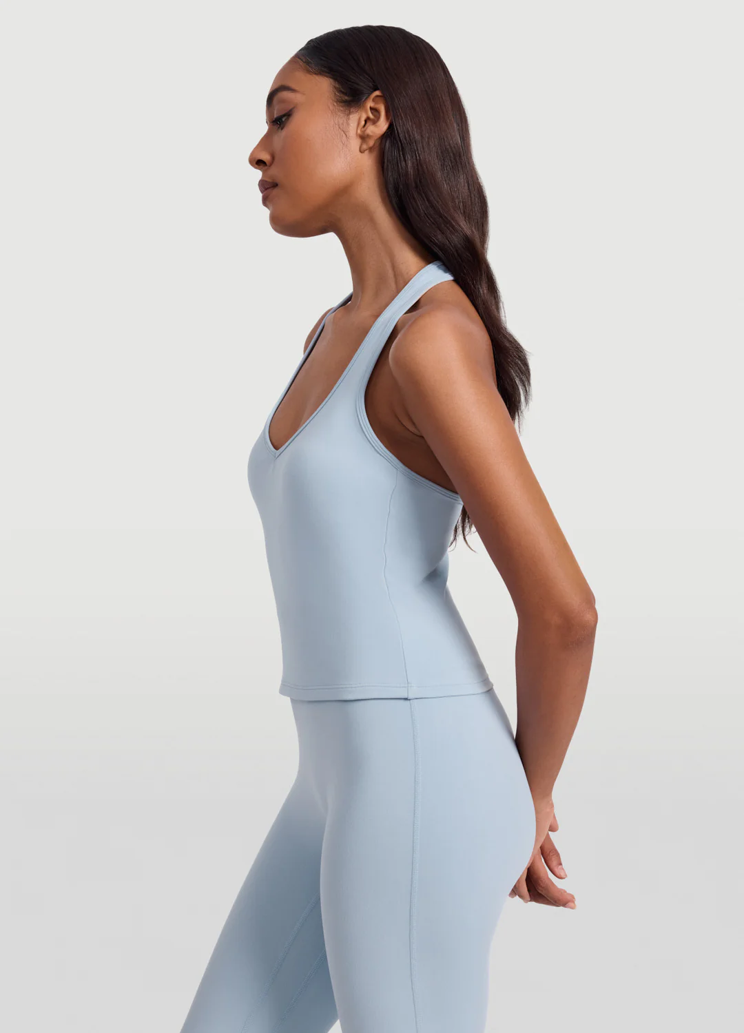 Open Back Halter Tank Top - Image 2