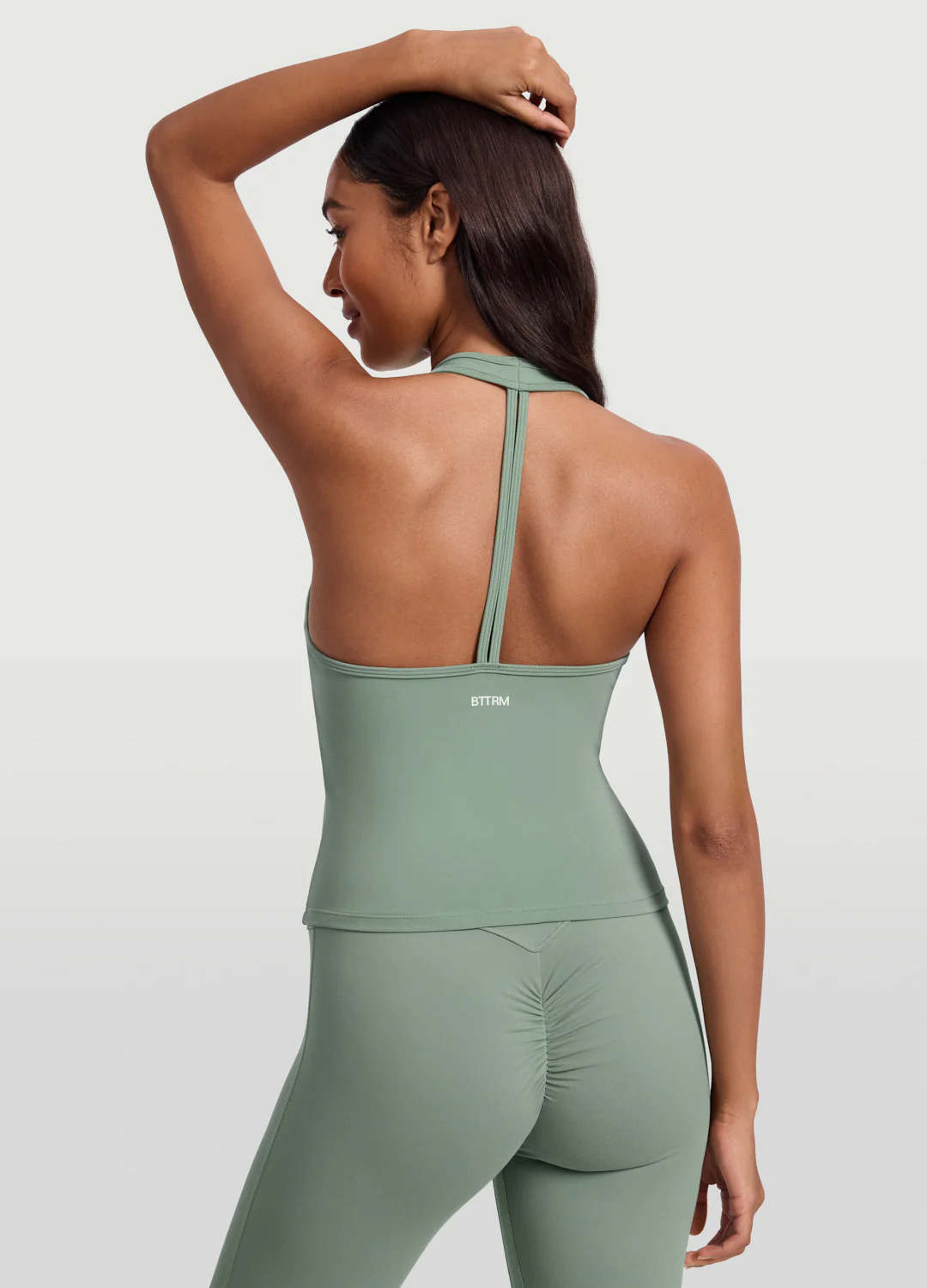 Open Back Halter Tank Top - Image 3