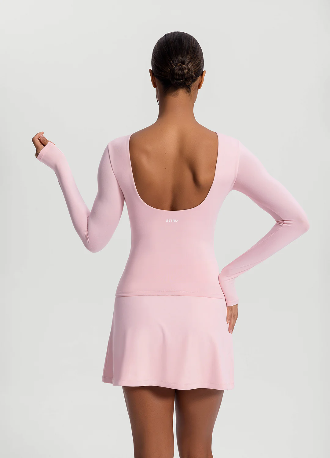 Open-Back Long Sleeve Top - Image 3