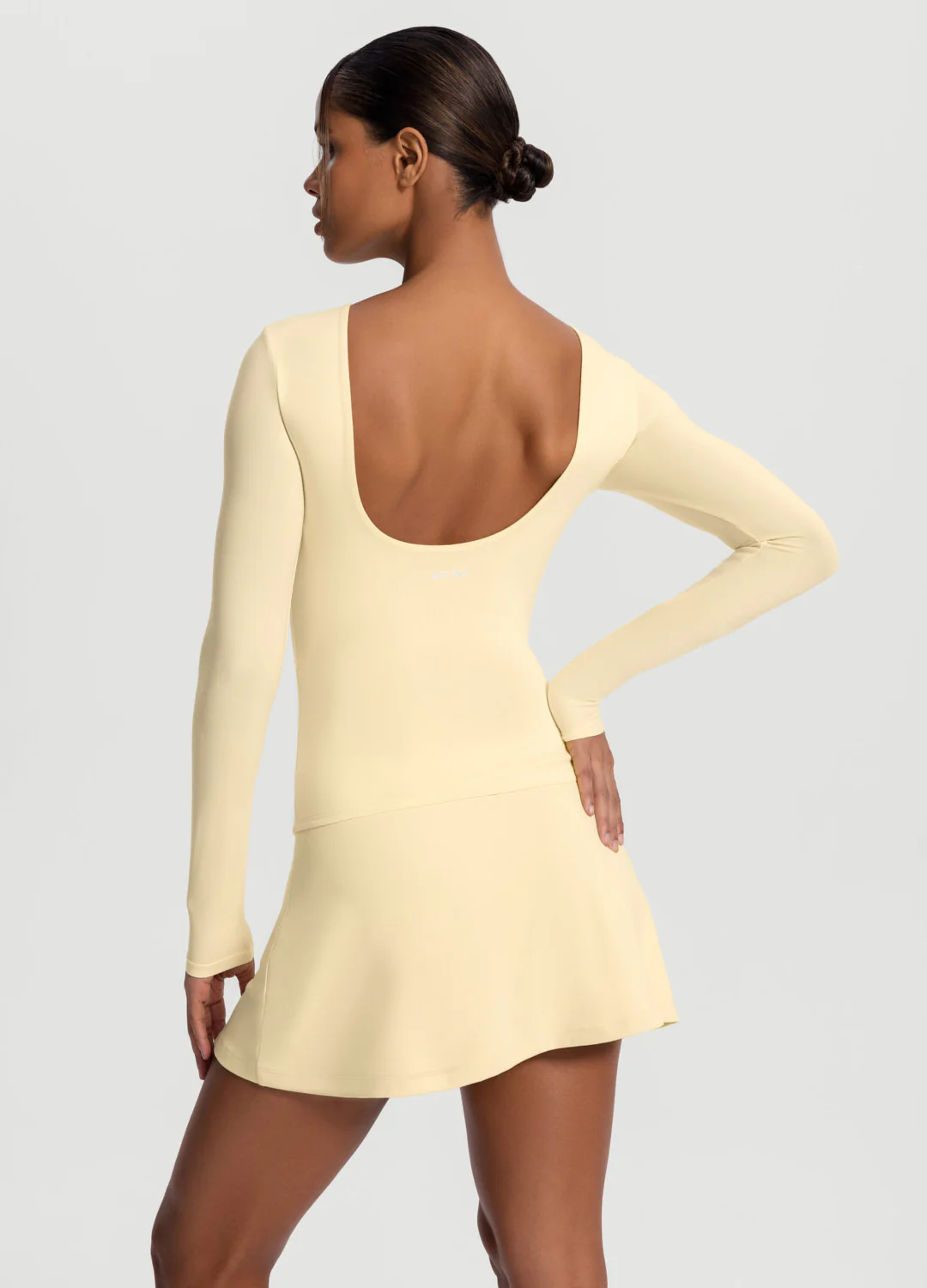 Open-Back Long Sleeve Top - Image 3