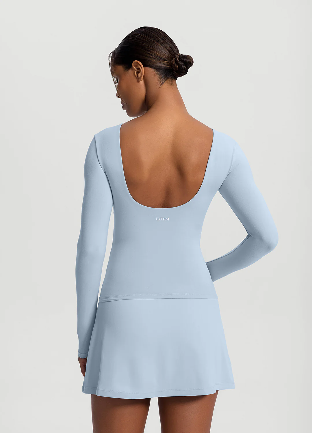Open-Back Long Sleeve Top - Image 3