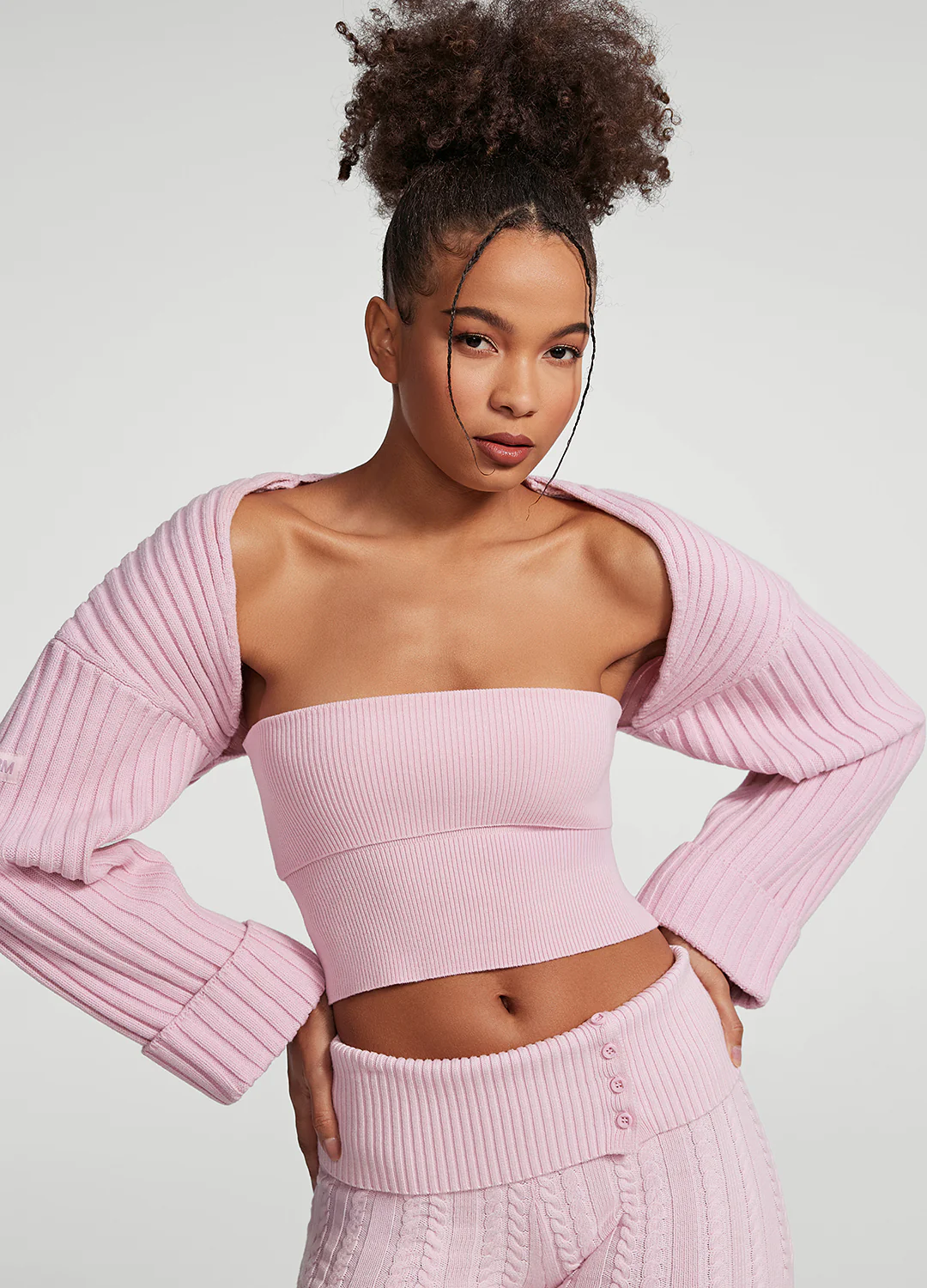 Ribbed Knit Shrug - Image 6