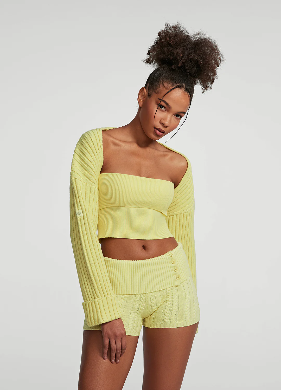 Ribbed Knit Shrug - Image 2