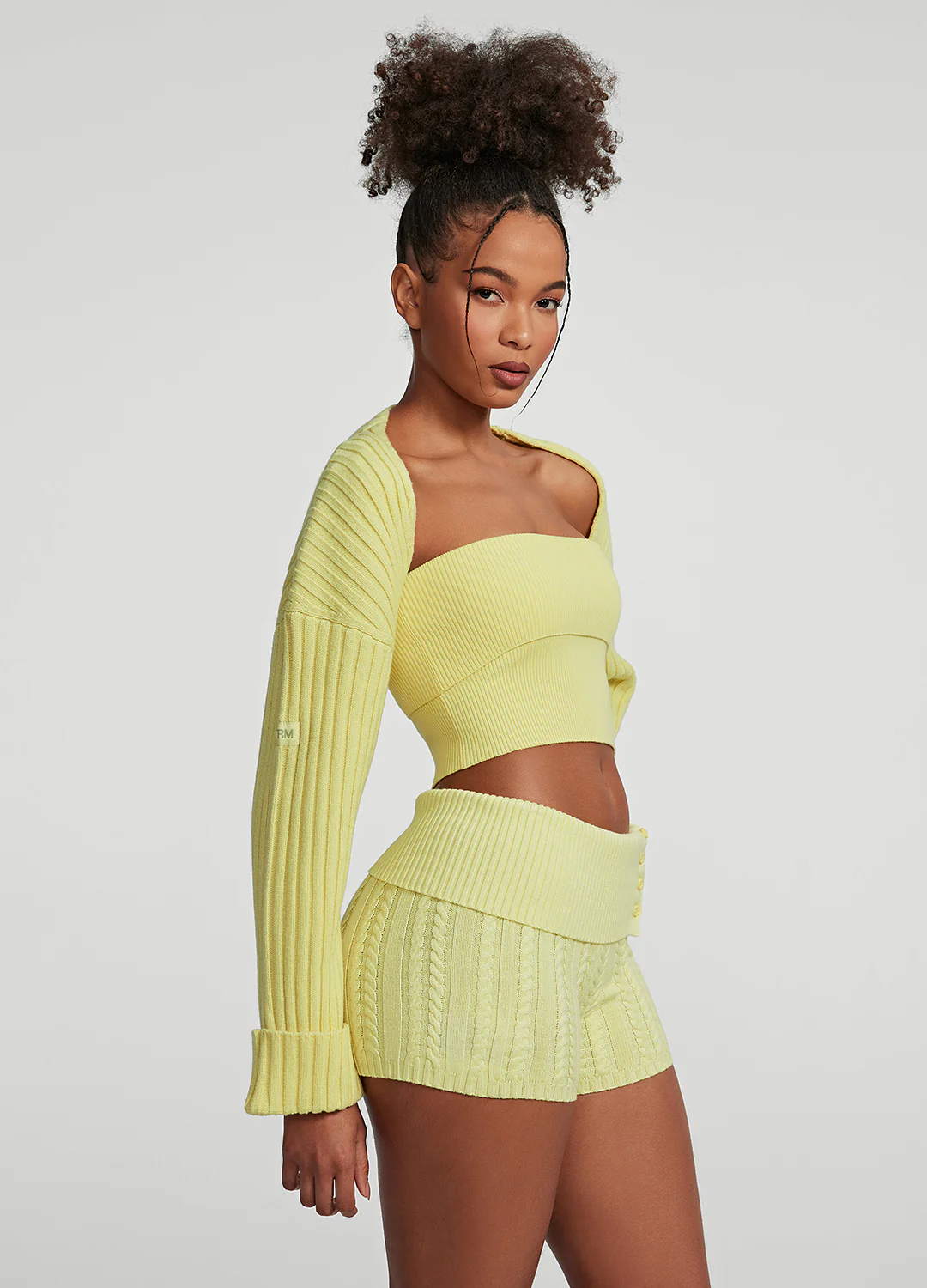 Ribbed Knit Shrug - Image 3