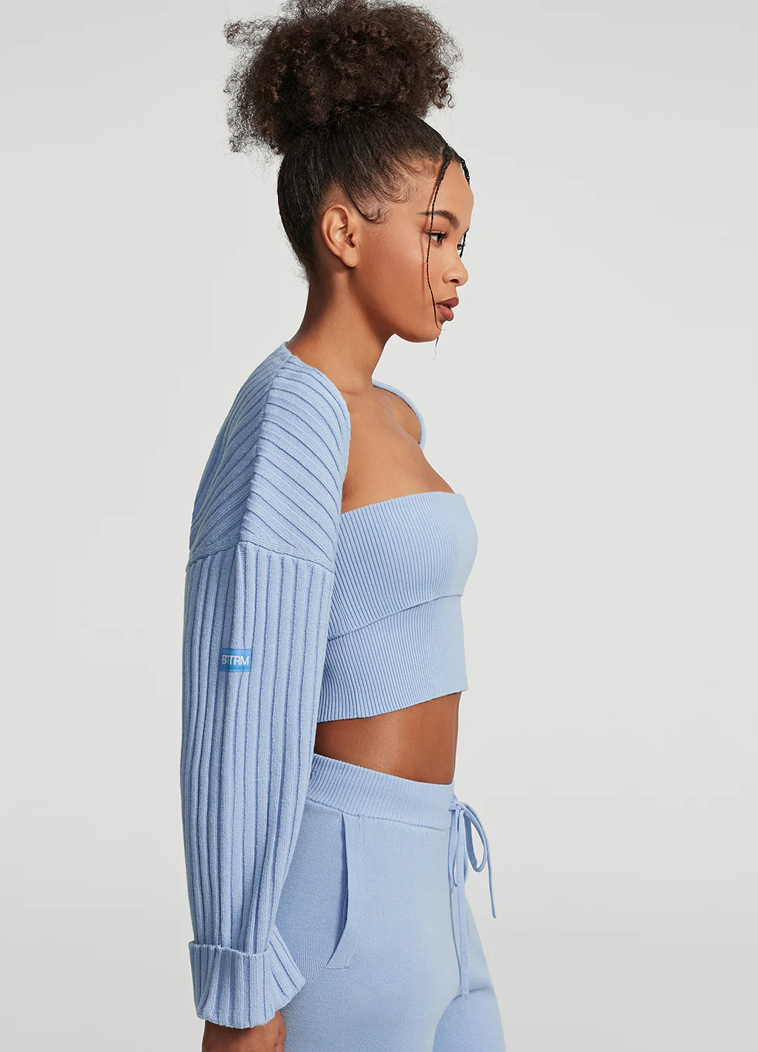 Ribbed Knit Shrug - Image 2