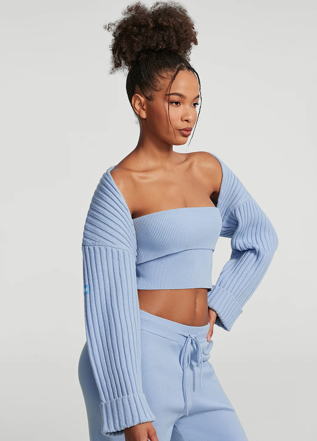 Ribbed Knit Shrug - Image 5