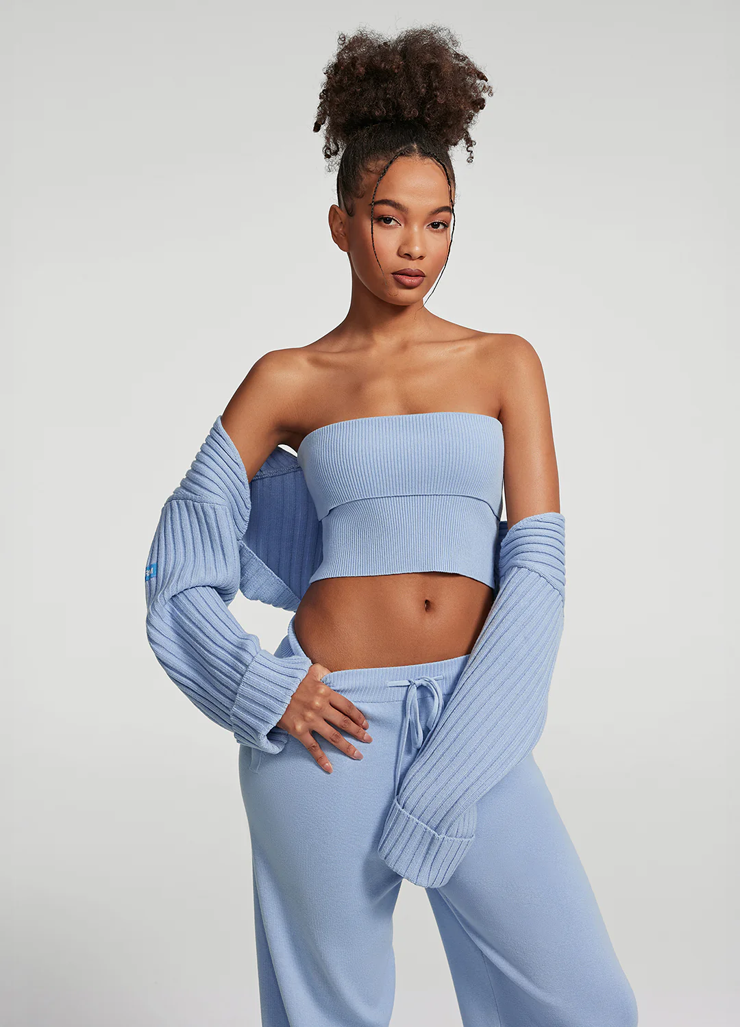 Ribbed Knit Shrug - Image 6