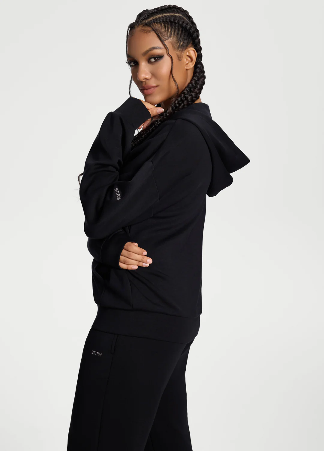 Oversized Zip-Up Hoodie - Image 2