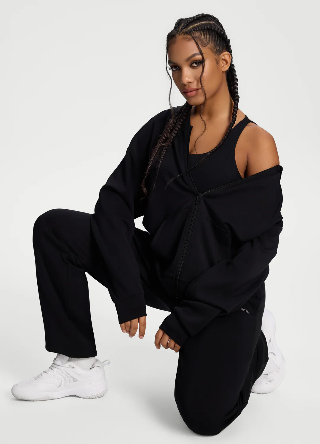 Oversized Zip-Up Hoodie - Image 5