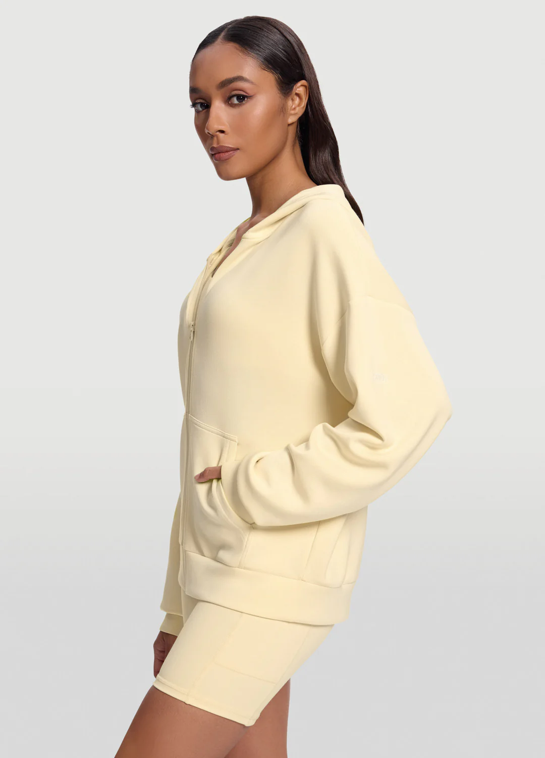 Oversized Zip-Up Hoodie - Image 2