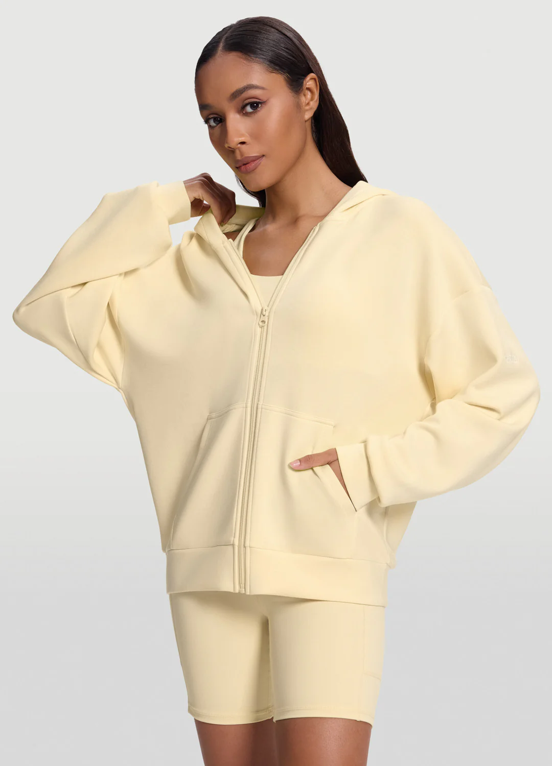 Oversized Zip-Up Hoodie - Image 4