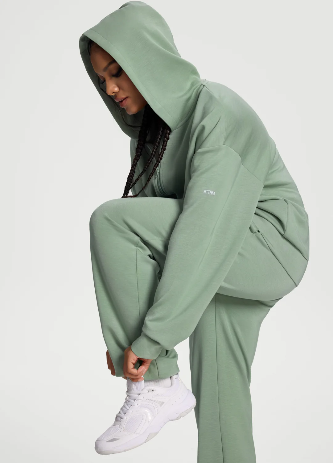 Oversized Zip-Up Hoodie - Image 5