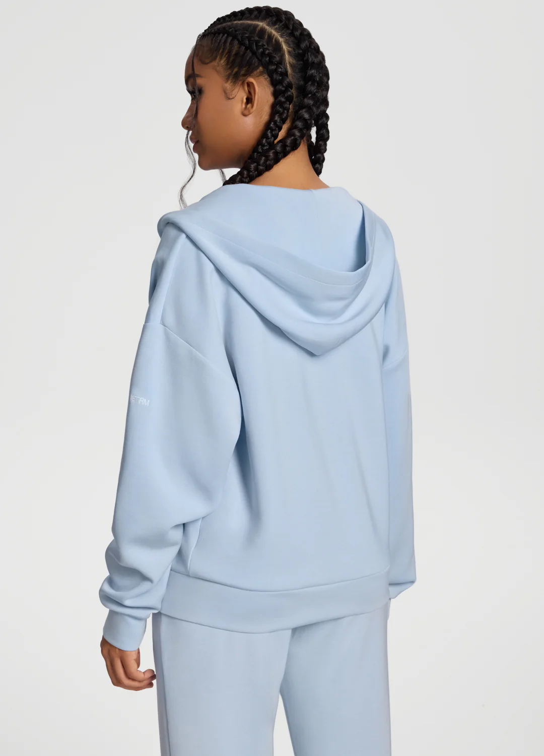Oversized Zip-Up Hoodie - Image 3