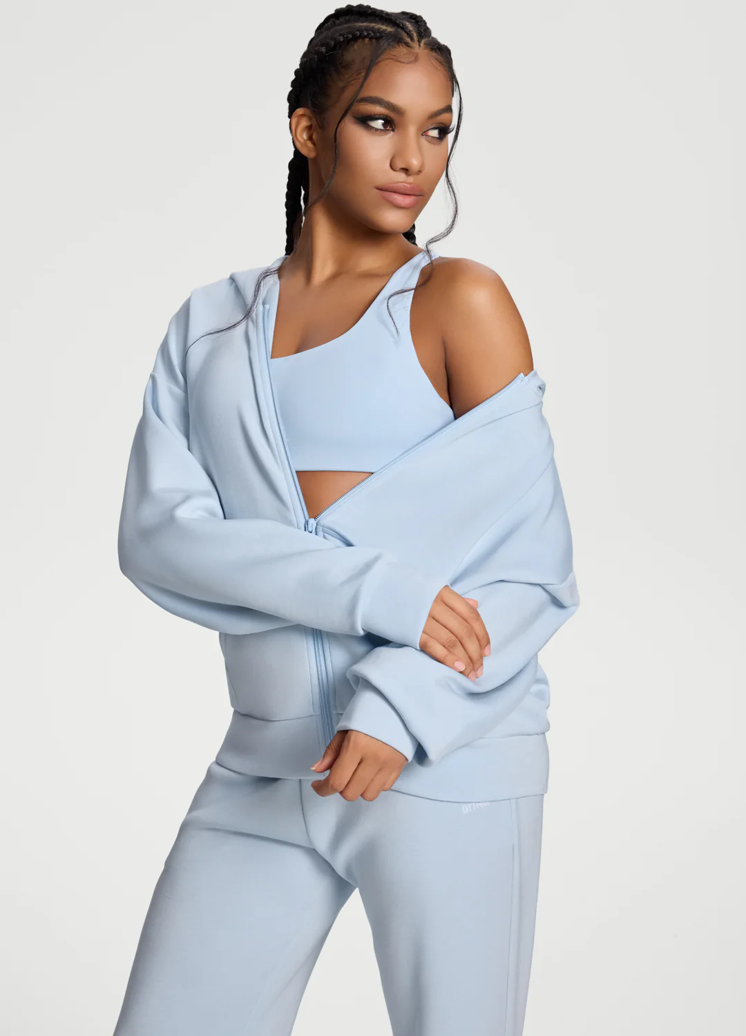Oversized Zip-Up Hoodie - Image 5