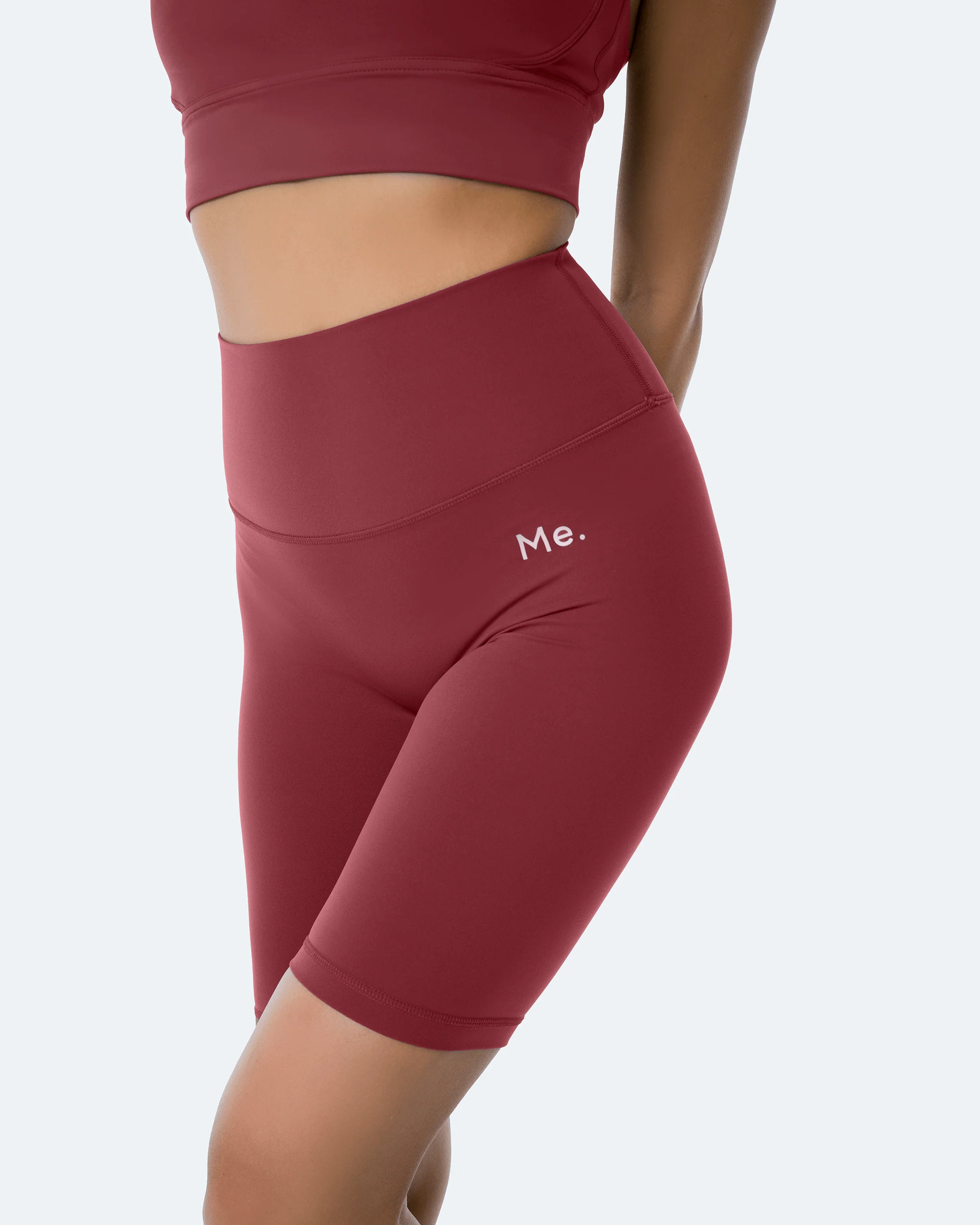 High-Waisted Bike Shorts - Image 3