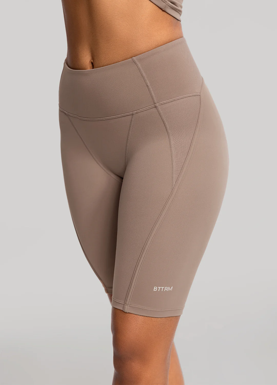 High-Waisted Performance Biker Shorts