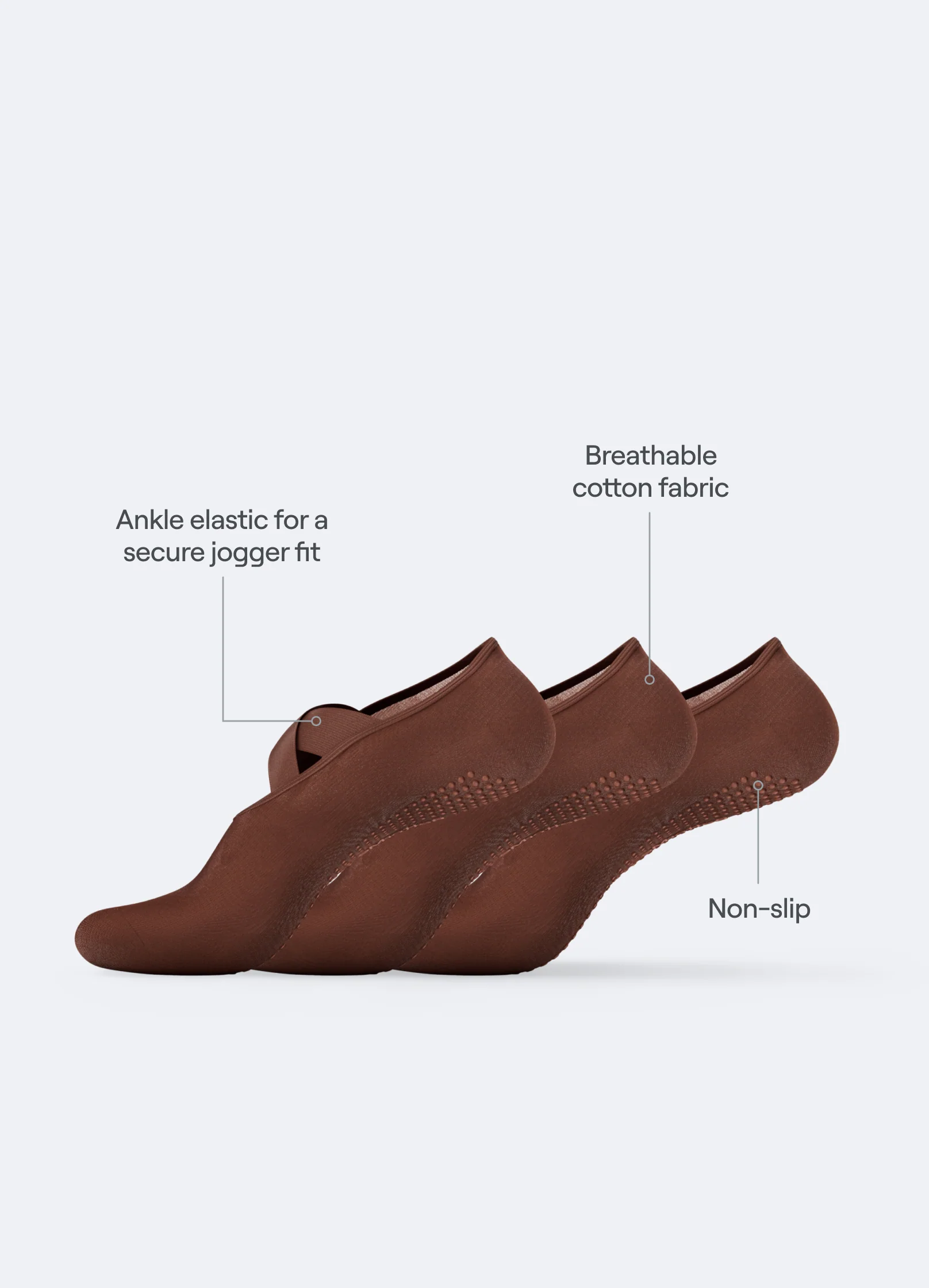 Pilates Grip Socks I 3-PACK - Image 2