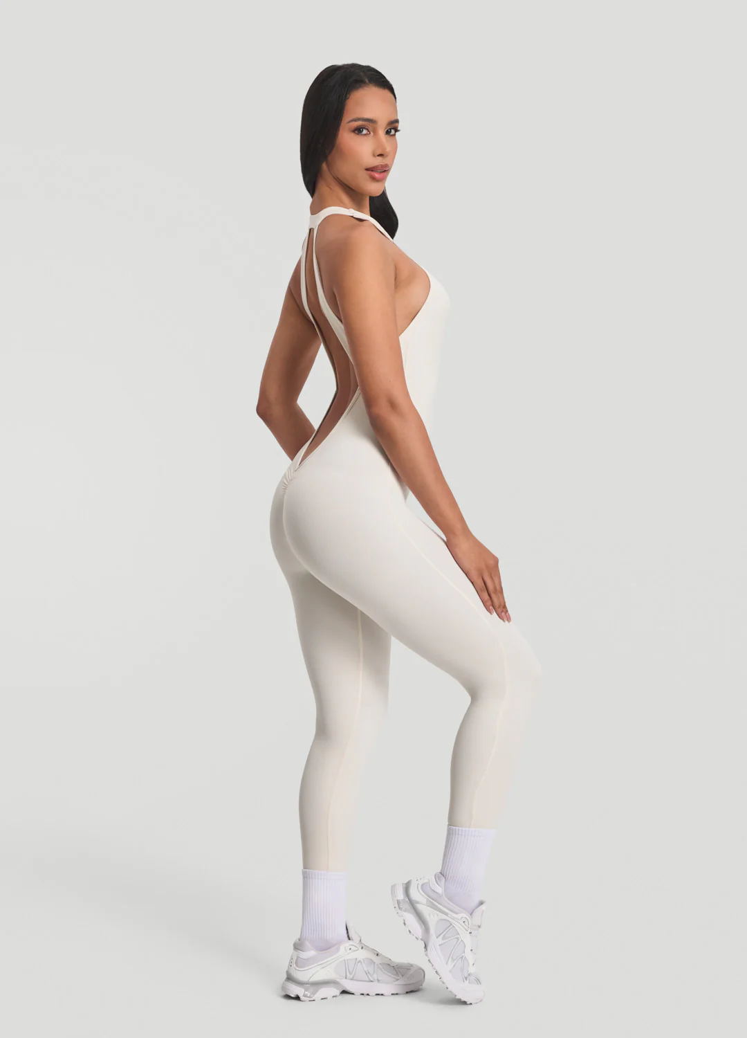 Pilates Princess Halter Jumpsuit - Image 3