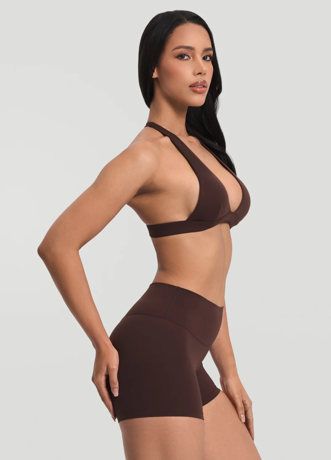 Plunge Neck Bra Top - Image 2