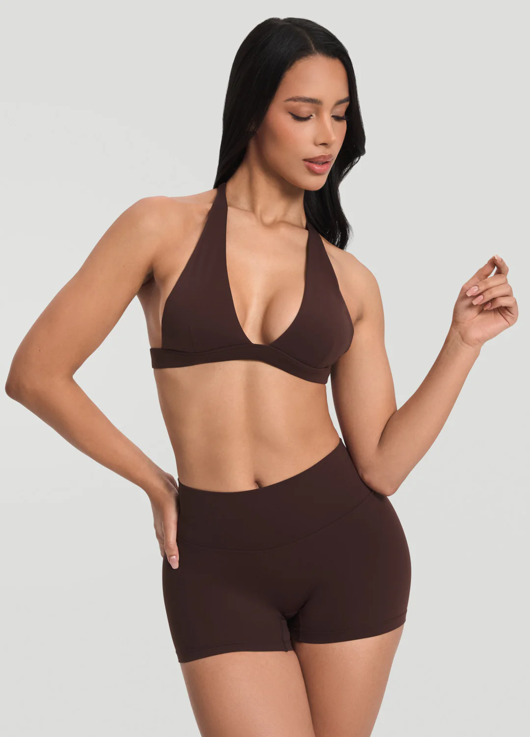 Plunge Neck Bra Top - Image 6