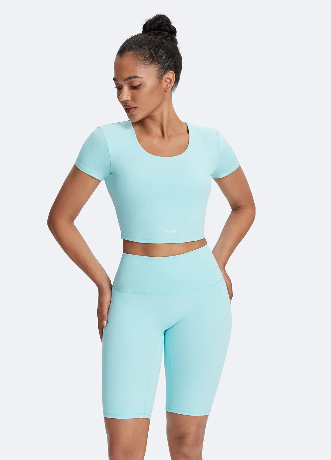 Round Neck Crop Top - Image 2