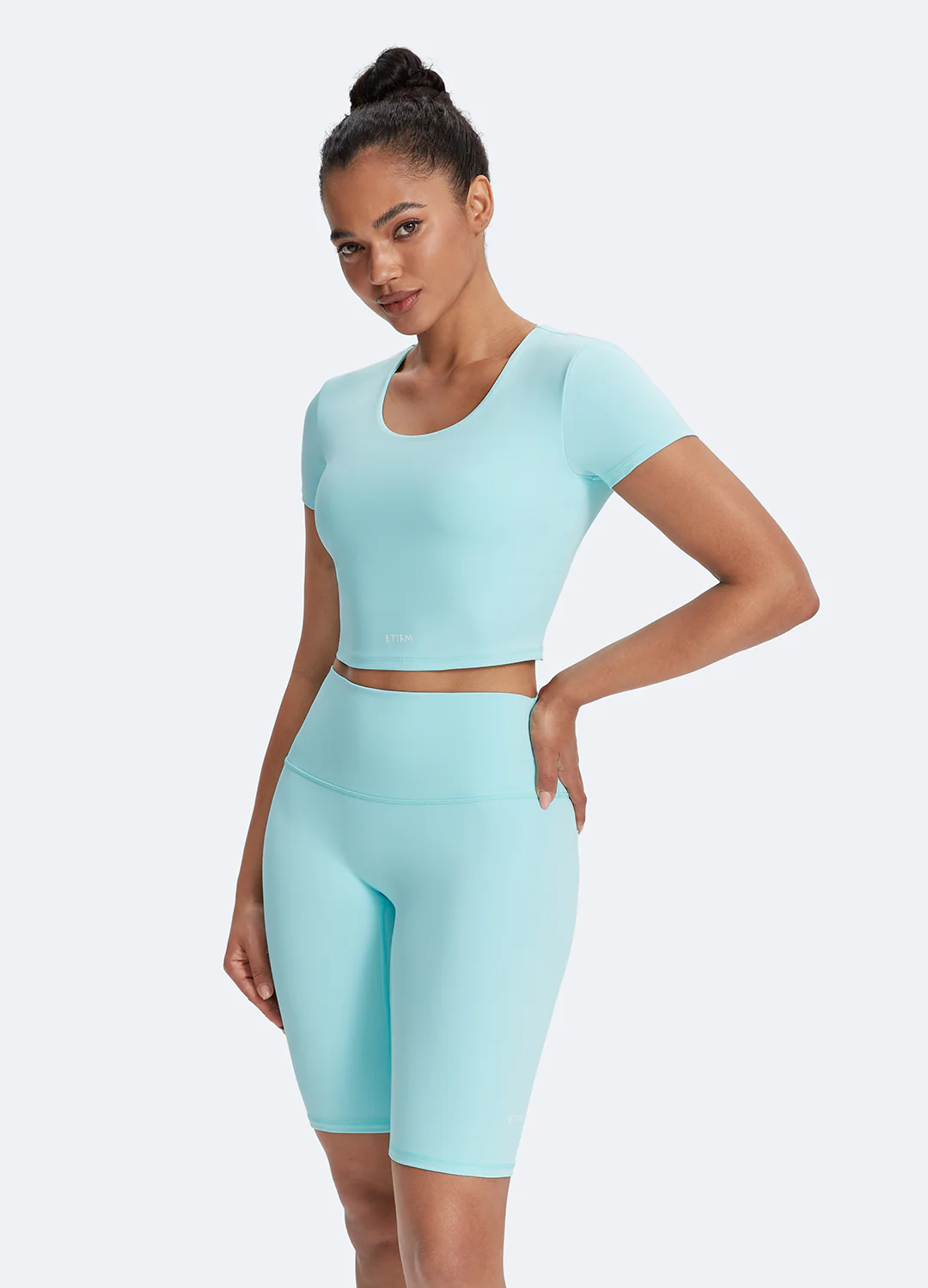 Round Neck Crop Top - Image 4