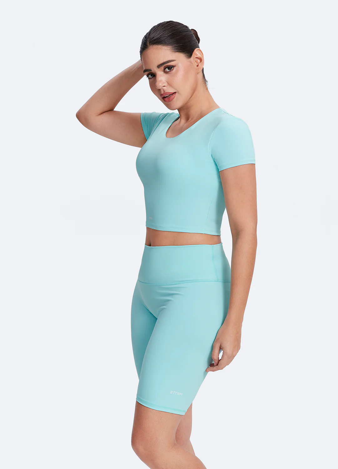 Round Neck Crop Top - Image 9