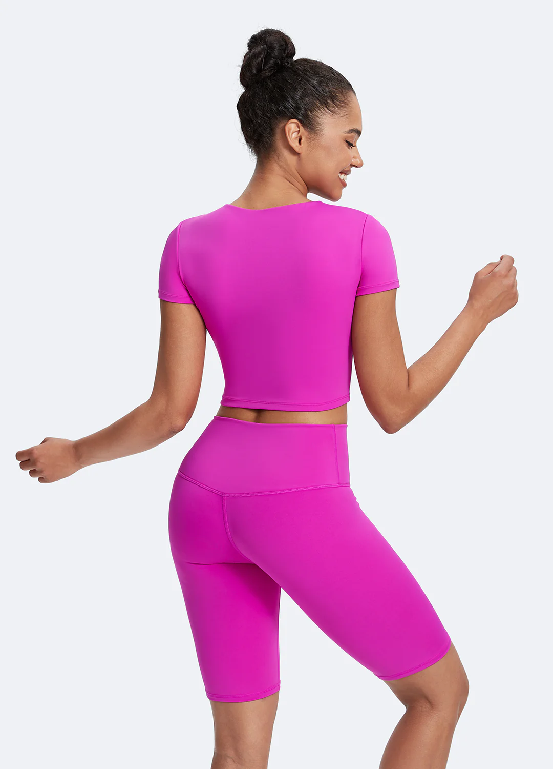 Round Neck Crop Top - Image 2