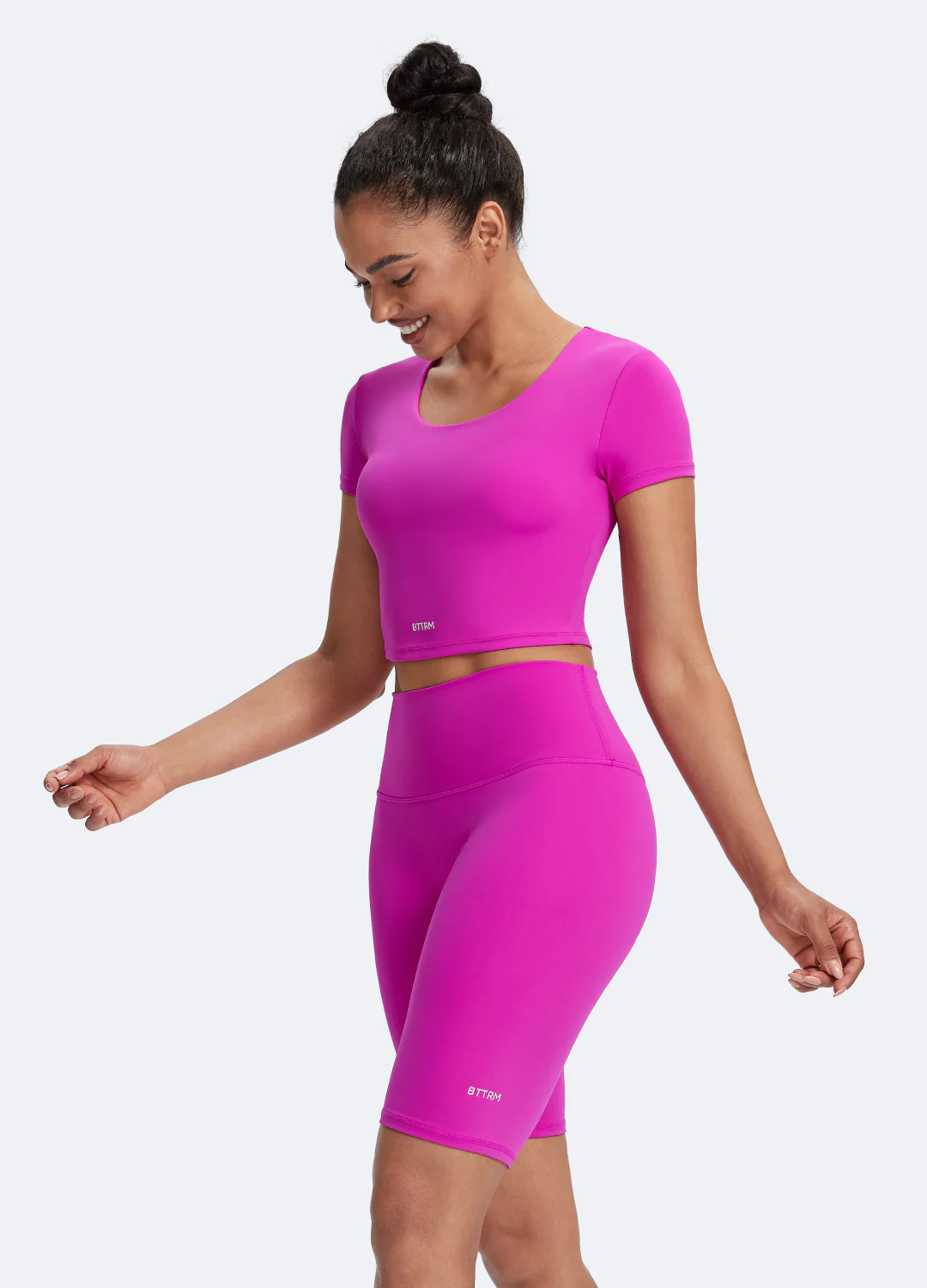Round Neck Crop Top - Image 3