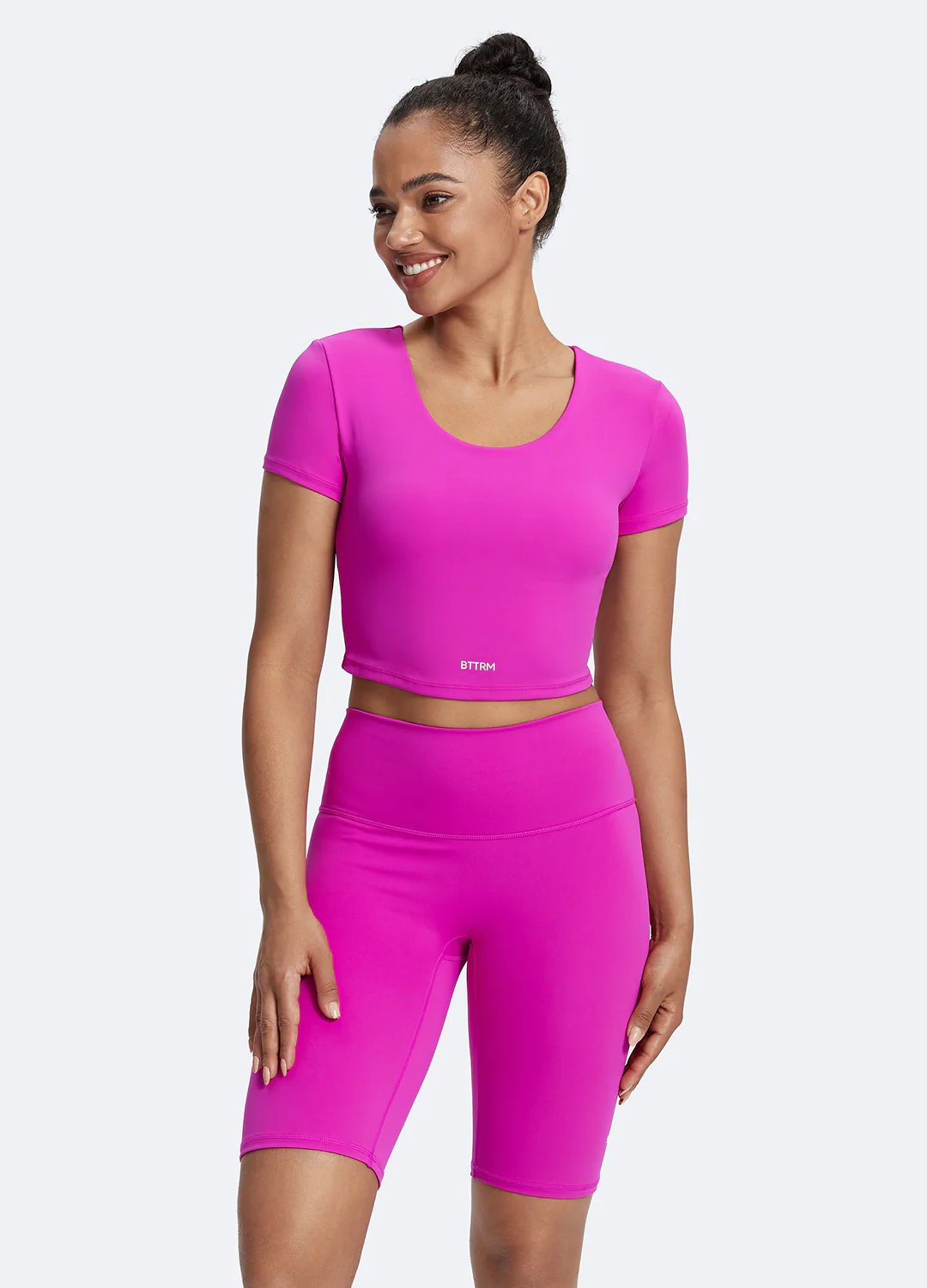 Round Neck Crop Top - Image 5