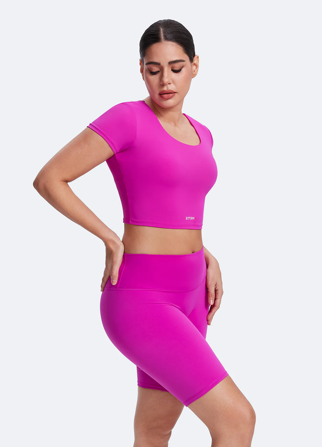 Round Neck Crop Top - Image 9