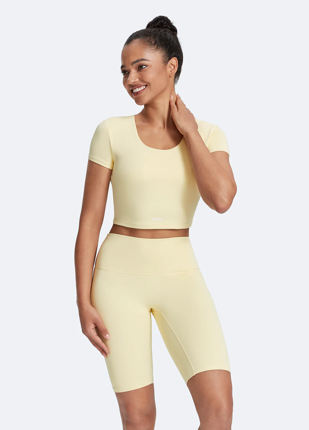 Round Neck Crop Top - Image 2