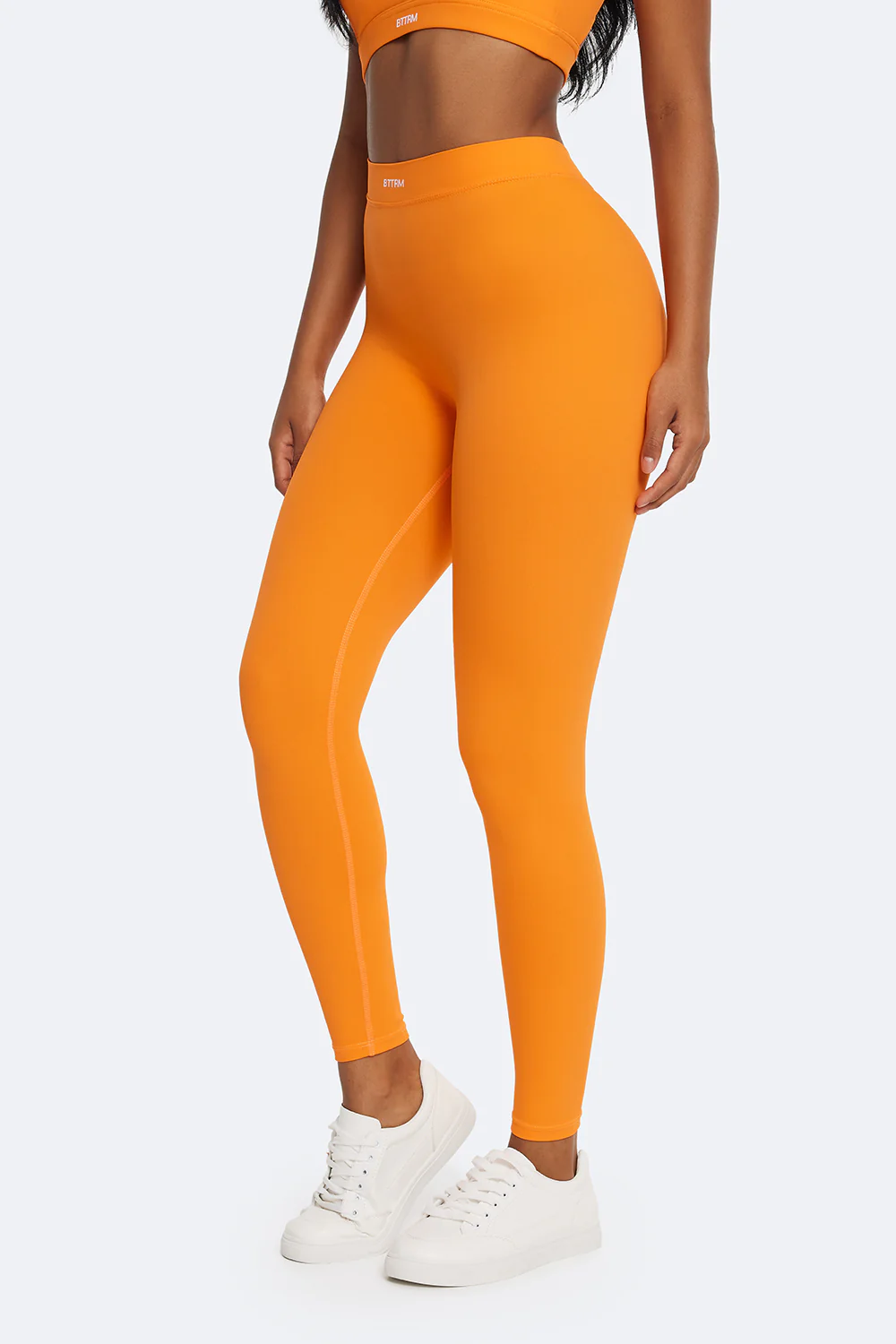 Ruched High-Waisted Leggings - Image 3