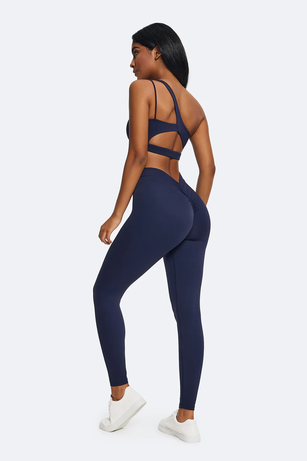 Ruched High-Waisted Leggings - Image 6