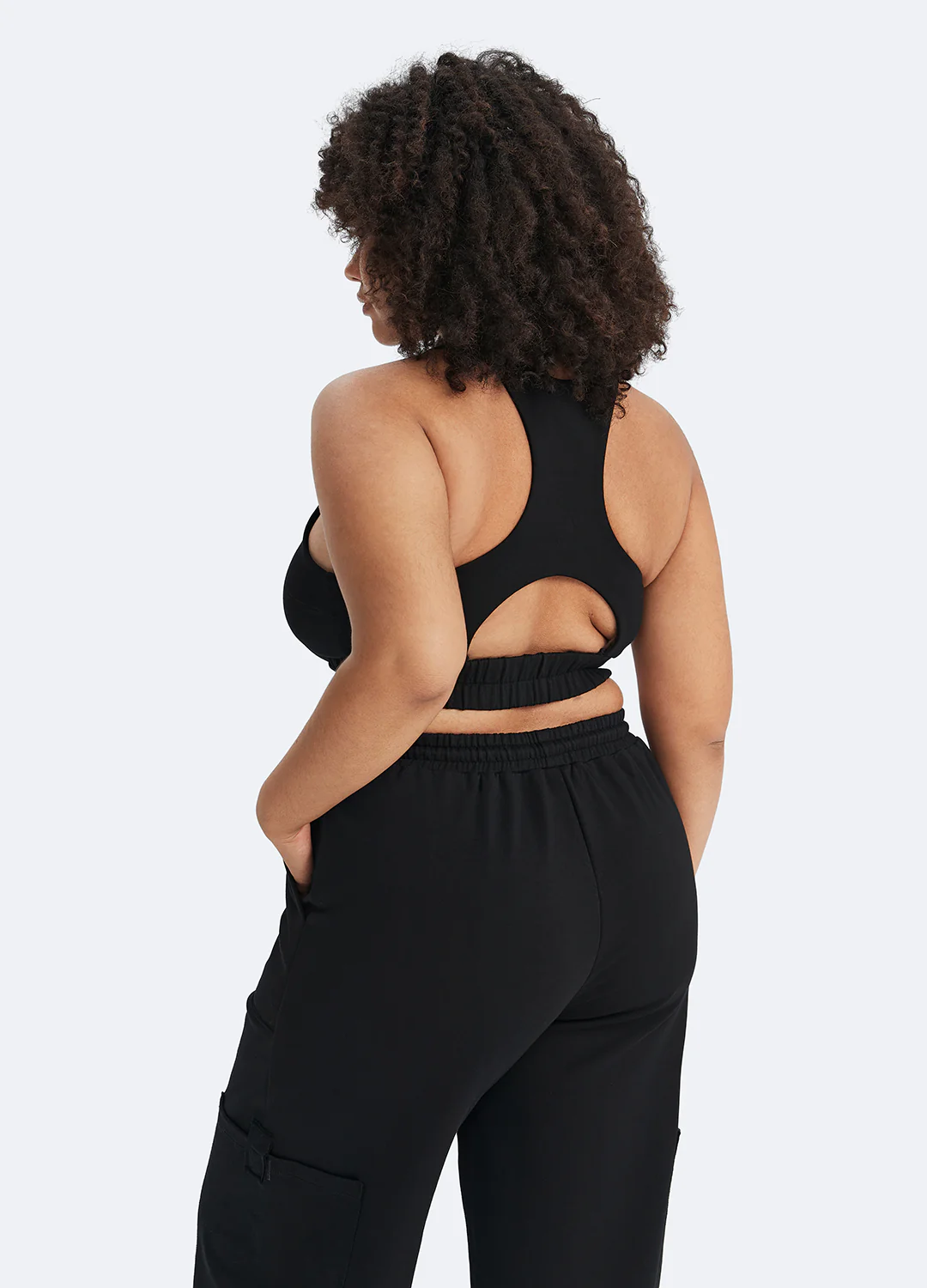 Scoop Neck Racerback Bra - Image 9