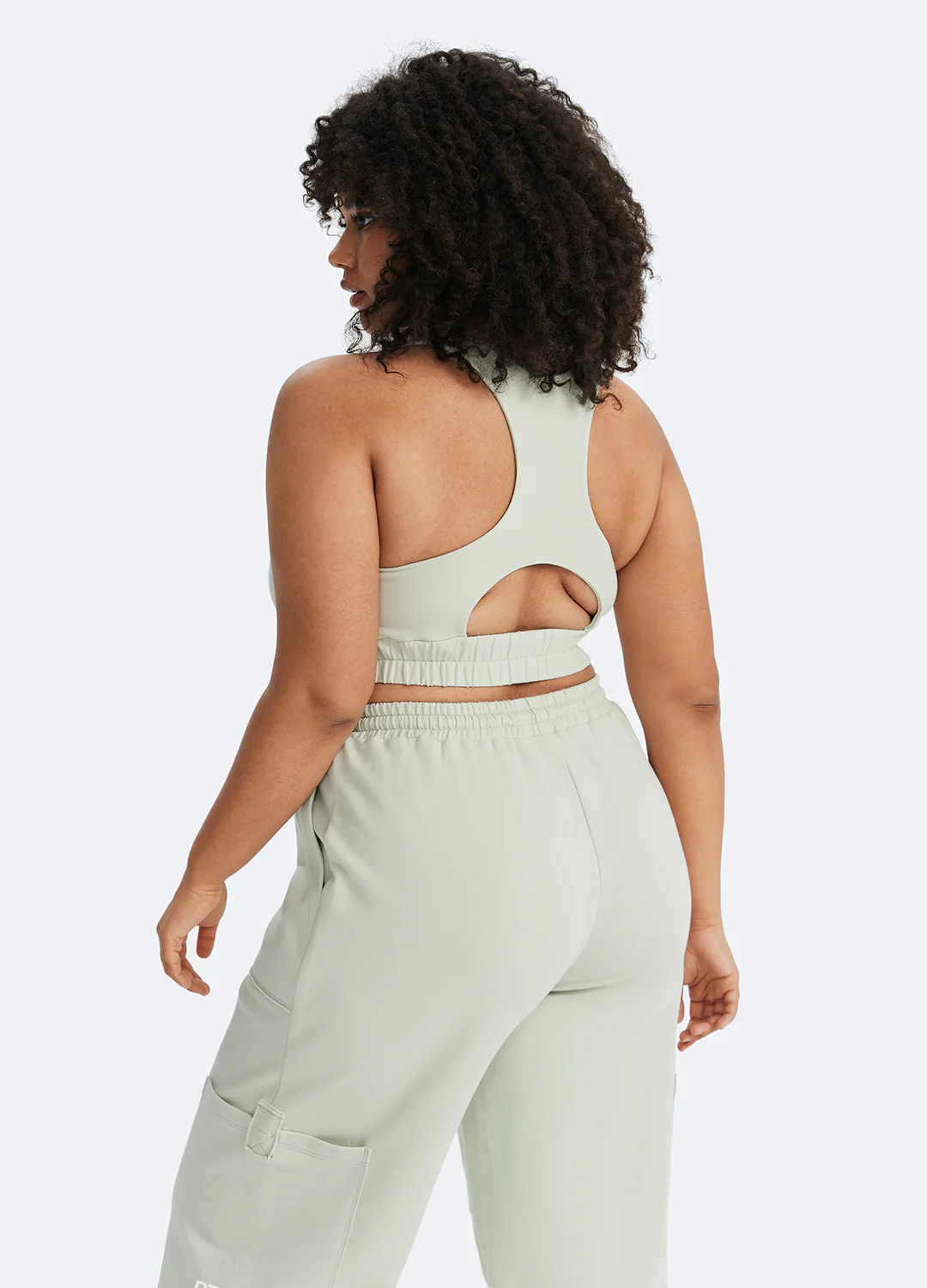 Scoop Neck Racerback Bra - Image 9