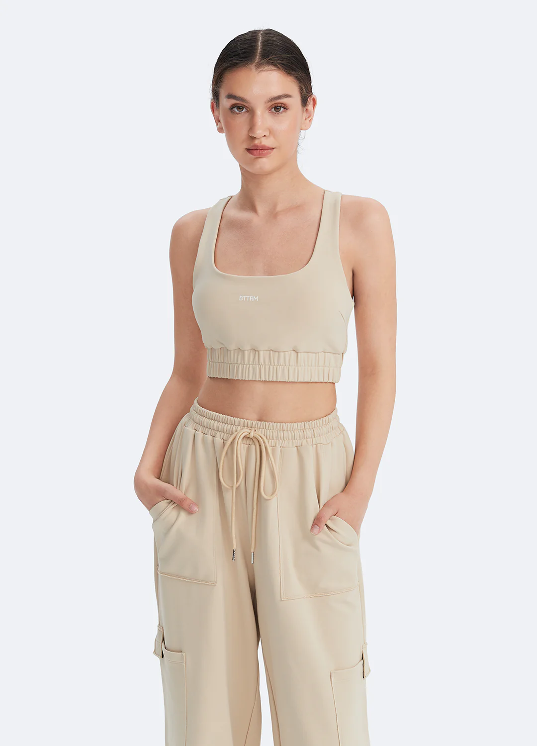 Scoop Neck Racerback Bra - Image 2