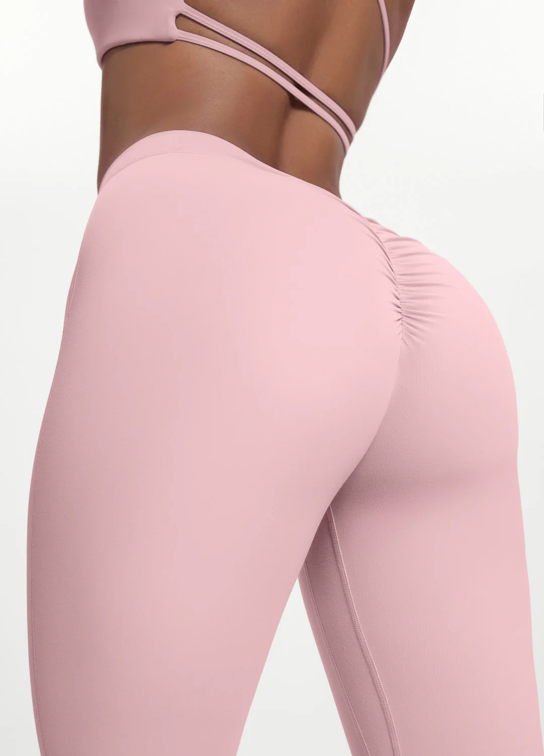 Scrunch Back Flared Leggings - Image 3