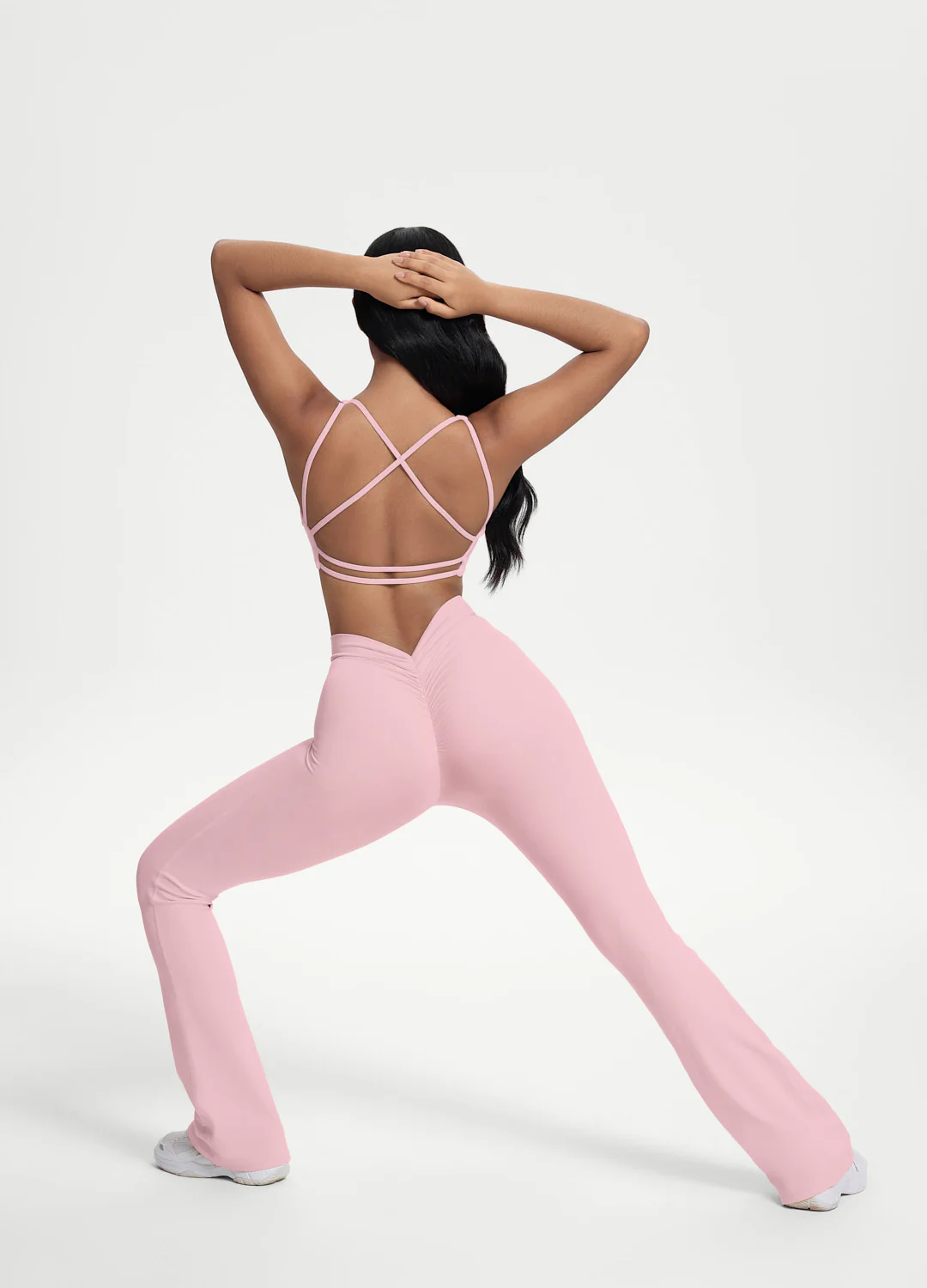Scrunch Back Flared Leggings - Image 6