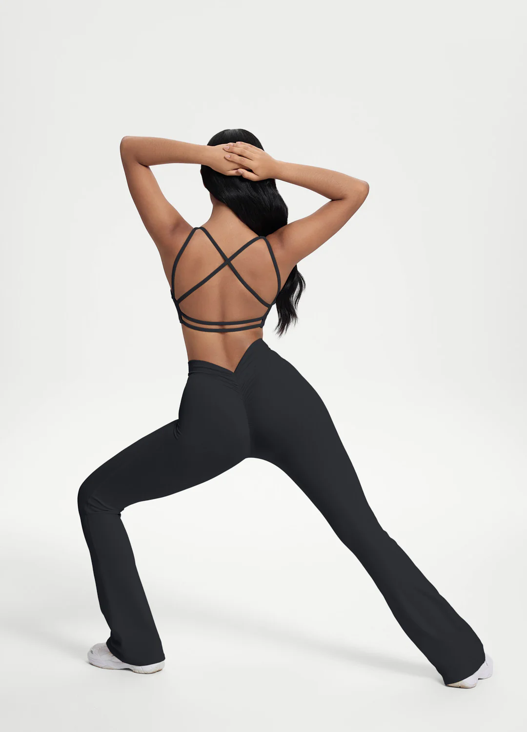 Scrunch Back Flared Leggings - Image 7
