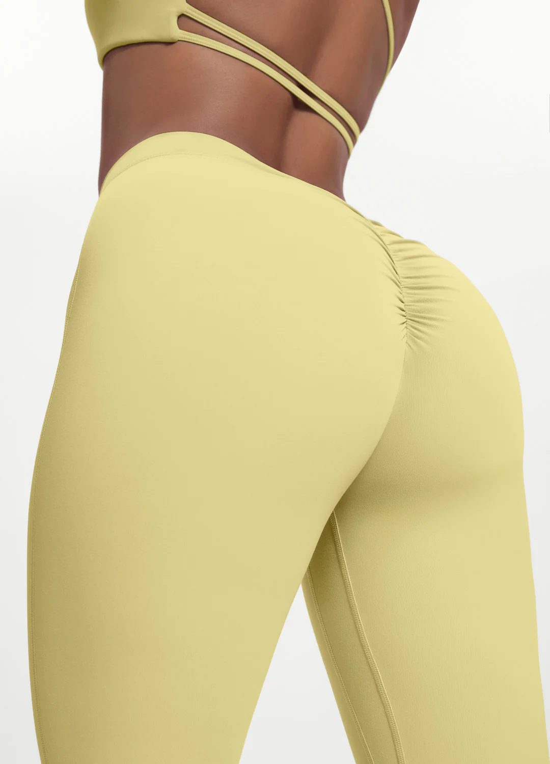 Scrunch Back Flared Leggings - Image 3