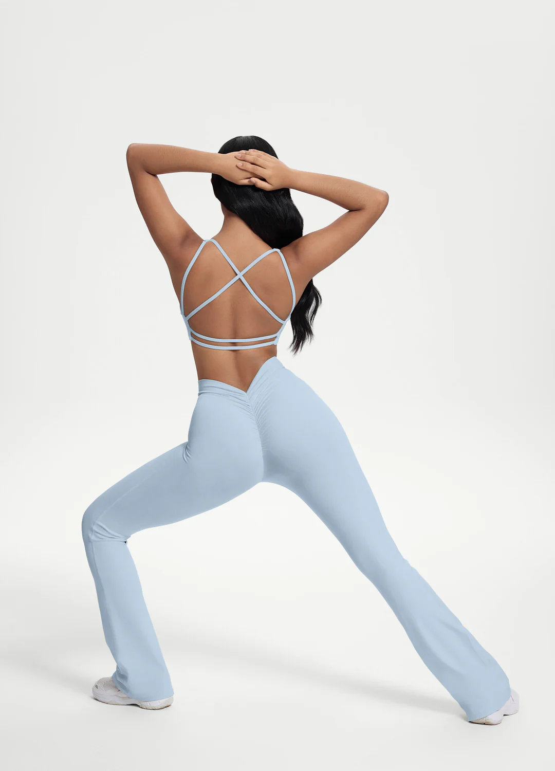 Scrunch Back Flared Leggings - Image 6