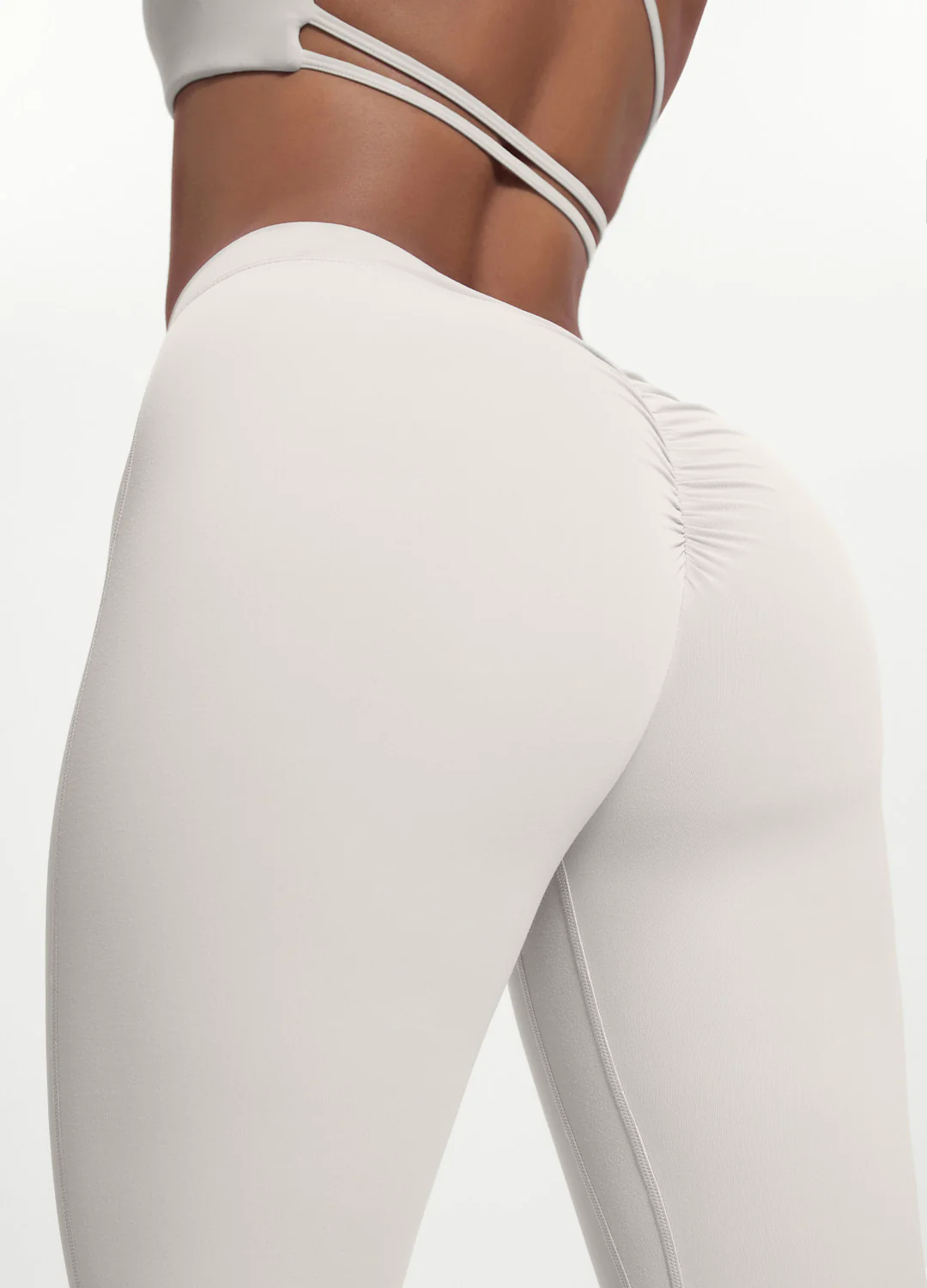 Scrunch Back Flared Leggings - Image 3
