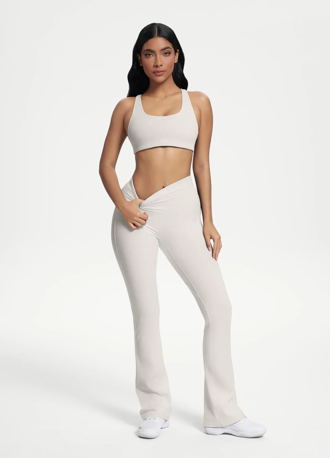 Scrunch Back Flared Leggings - Image 4